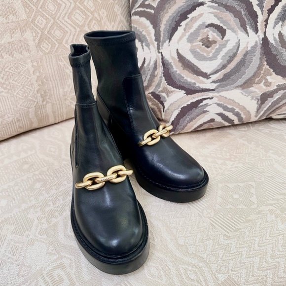 Coach Kenna Leather Booties - Picture 1 of 11